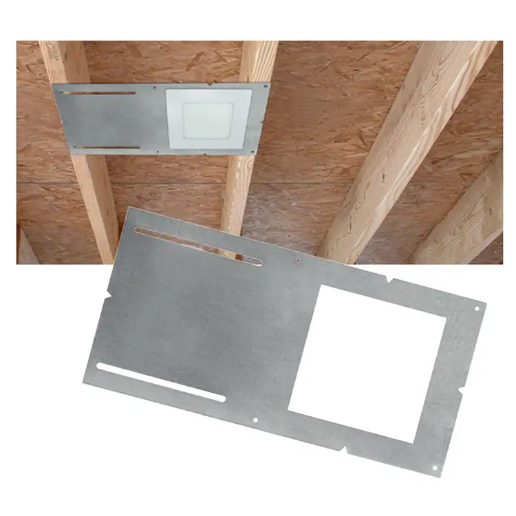 New Construction Round Square Led Panle Lighting Metal Plates
