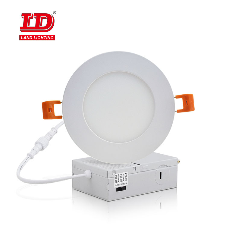 Luz nocturna LED regulable empotrable redonda ETL sin candado