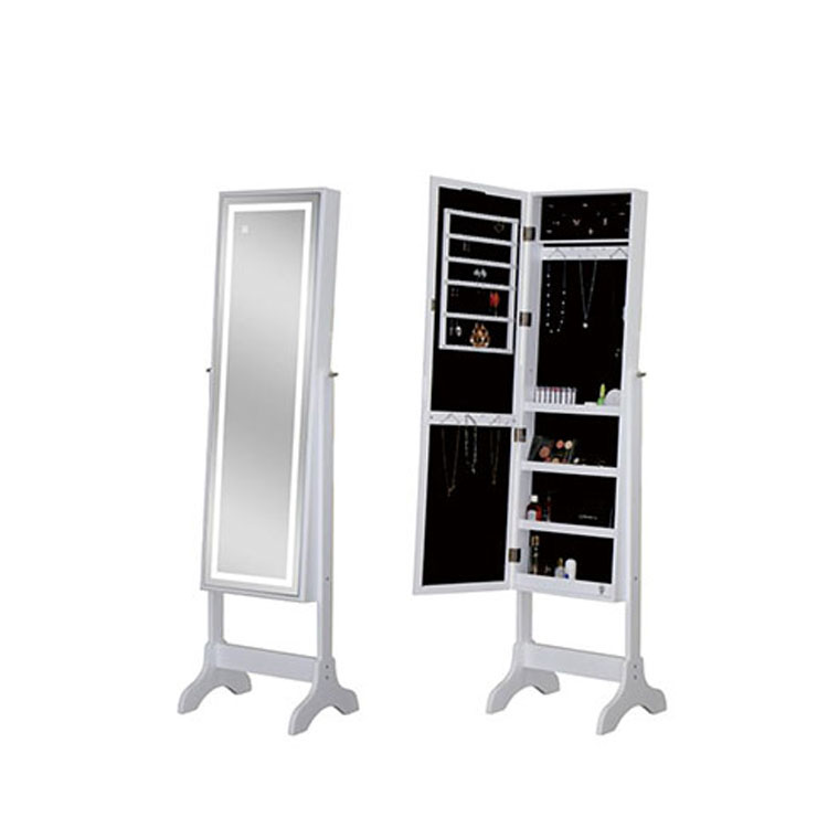 Jewelry Storage Full Screen Mirror Cabinet