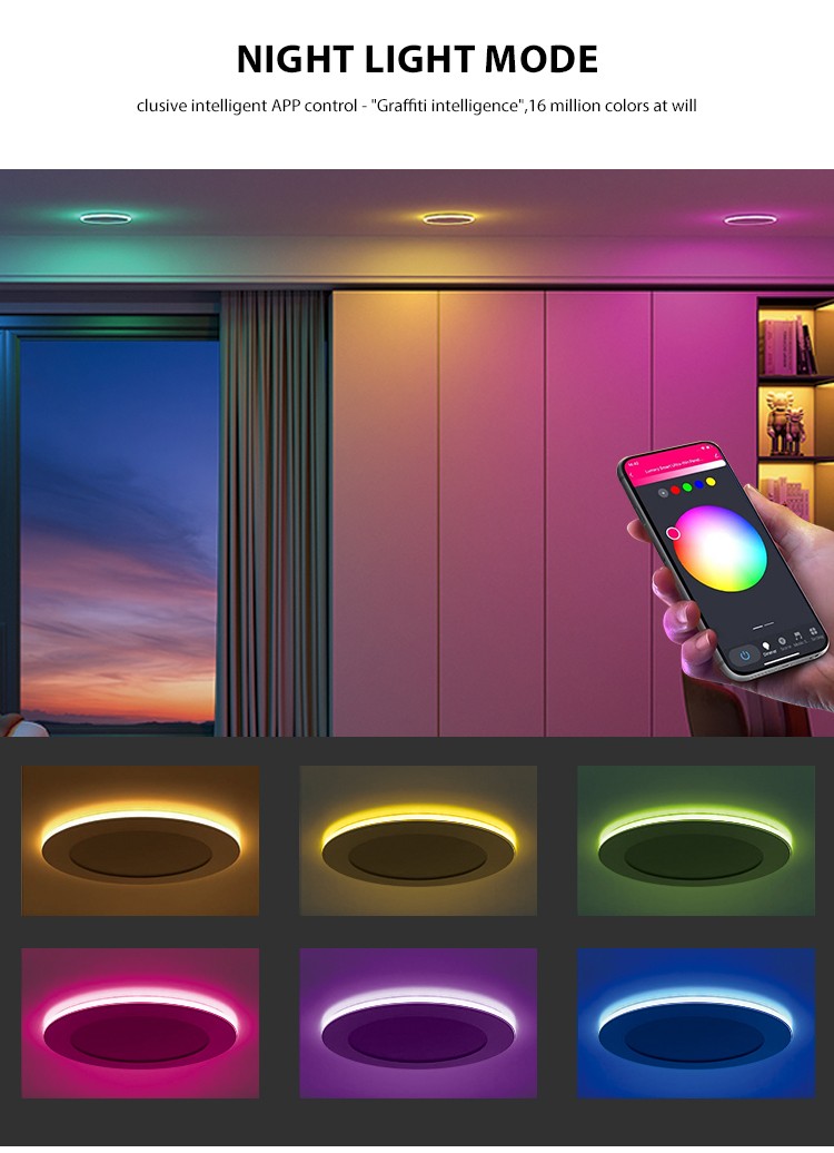 Dimmable RGB Led Night Light