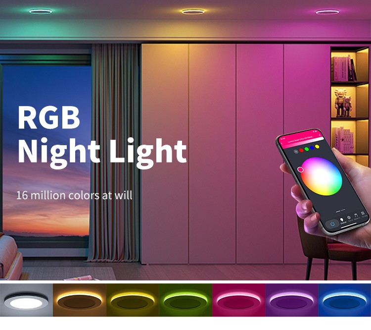 Dimmable RGB Led Night Light