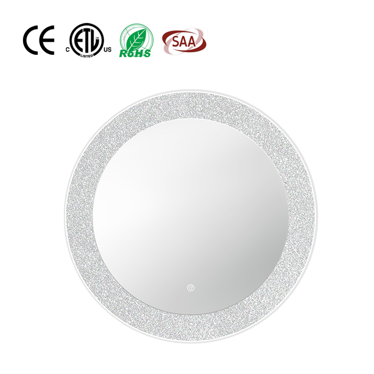 Miroir de maquillage pour chambre de filles, miroir de vanité Led de Style Ins pour dortoir de maison