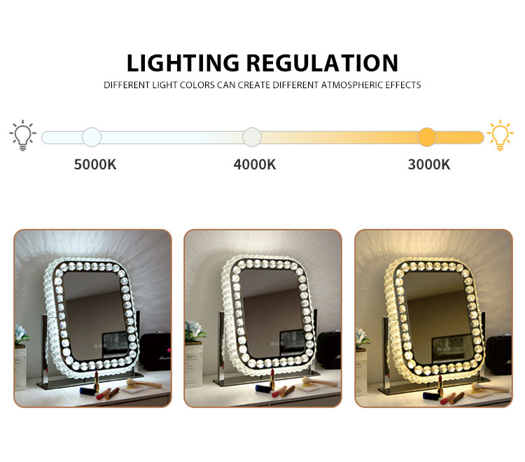 Led Crystal Mirror