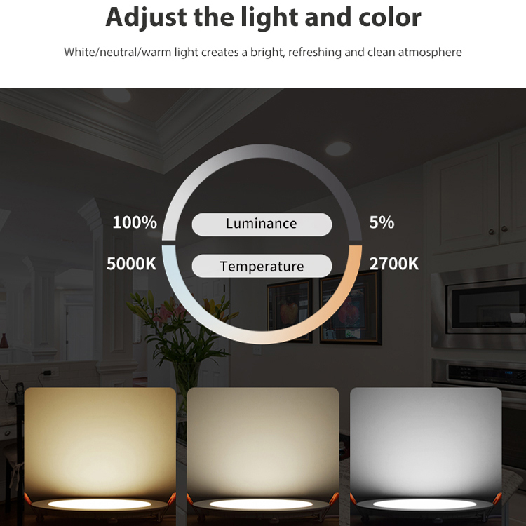 Ultra Thin Six Parallel LED Pot Lights With One Junction Box