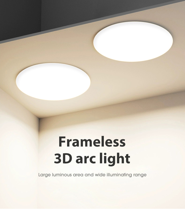 Frameless 3D Arc LED Pot Light