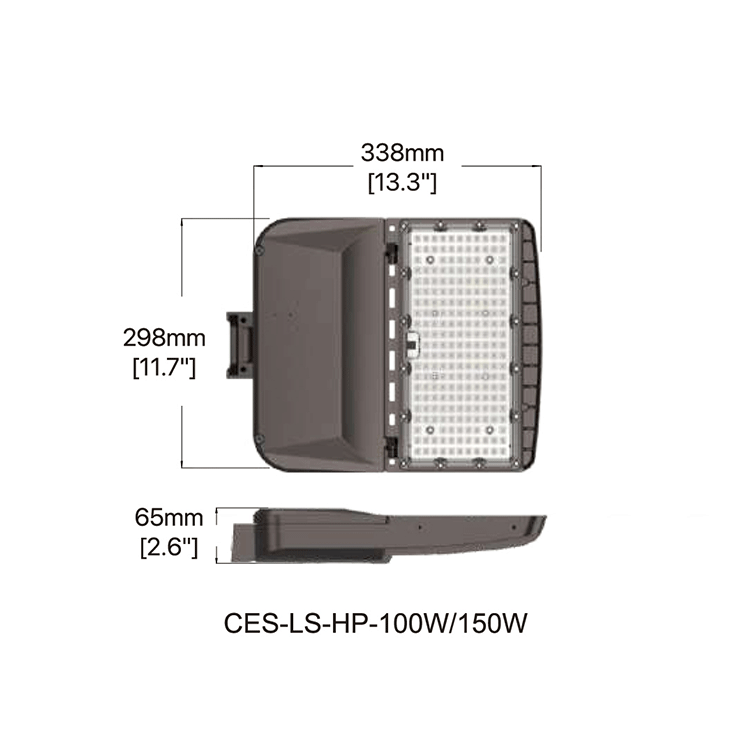 Sistem Kontrol Cerdas Lampu Area LED Perumahan Aluminium