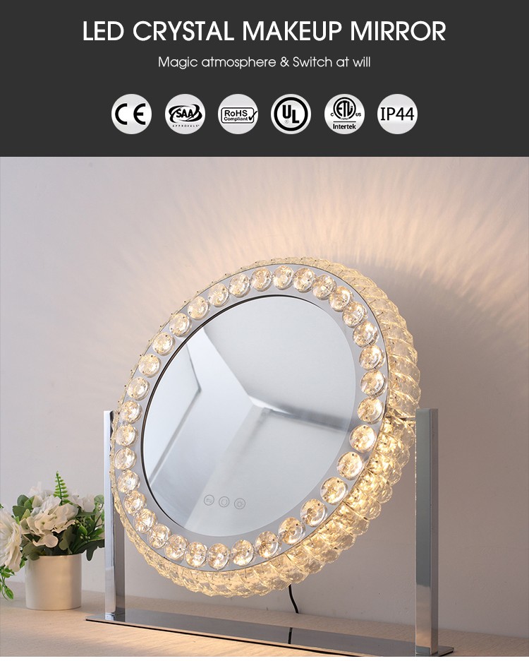 Crystal Makeup Mirror