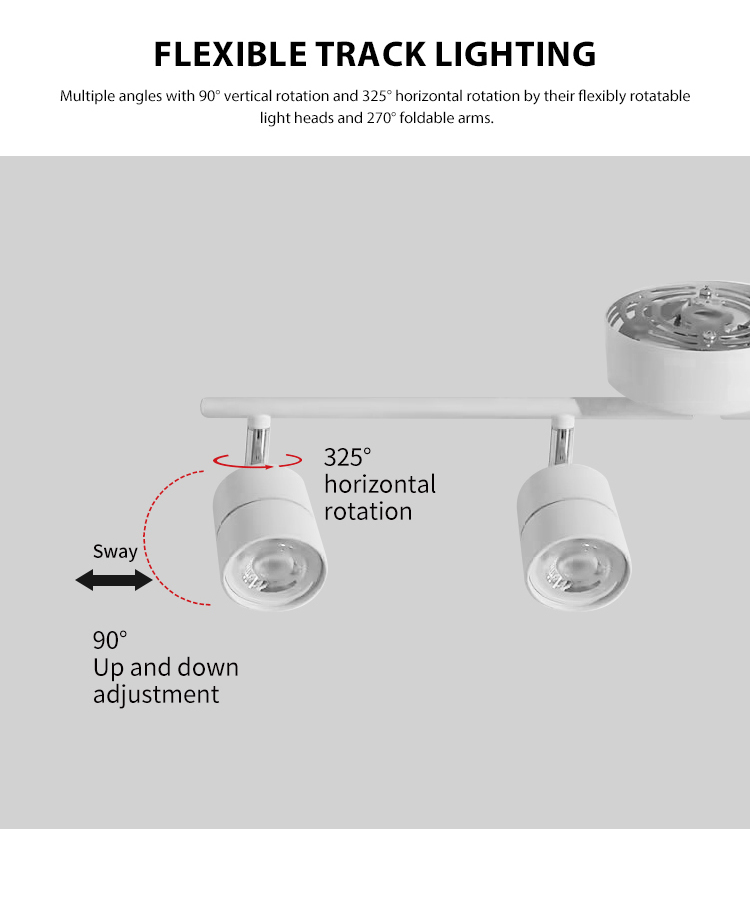 Adjustable Track Spotlight