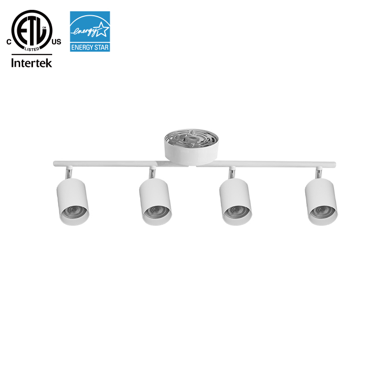 Pista de luz puntual LED para tienda minorista regulable redonda de 120 V