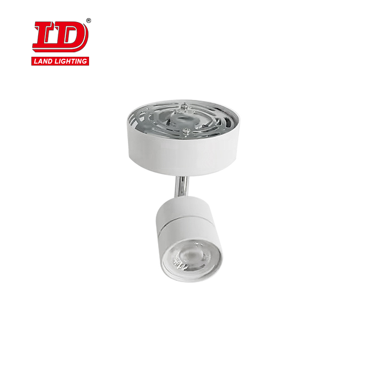 Luz de trilho LED COB de teto de três cabeças 110V