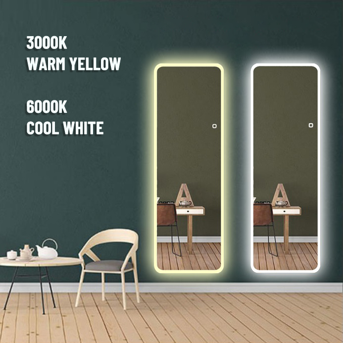 Podnieś poziom swojej przestrzeni dzięki lustru obejmującemu całe ciało