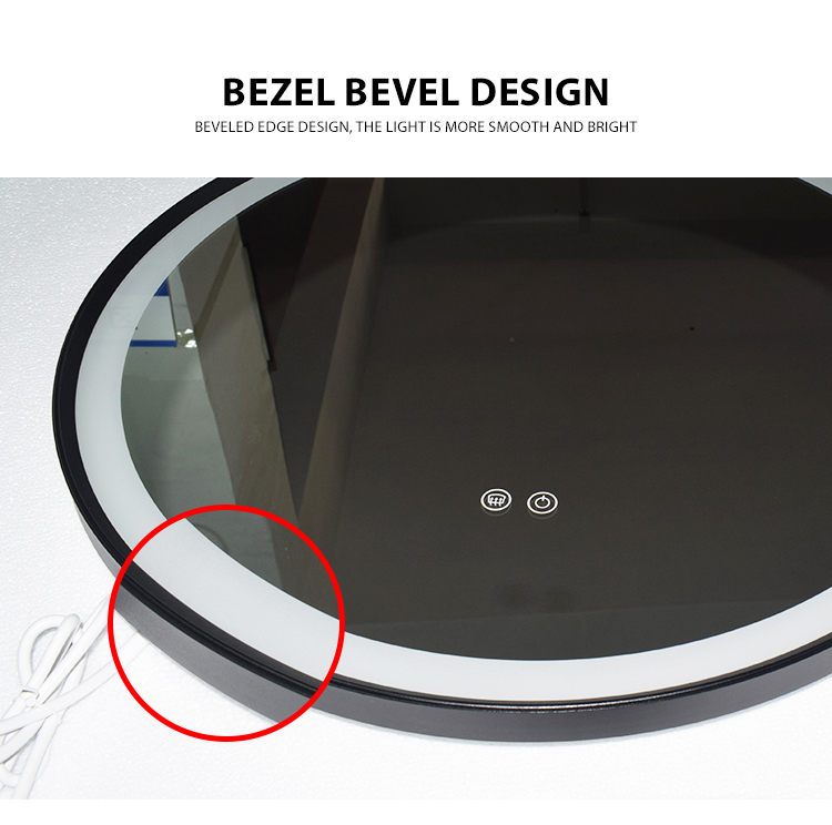 Bezel Bevel Bath Mirror