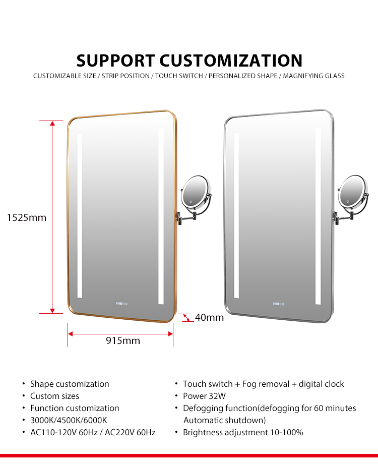 Led Full-Length Mirror