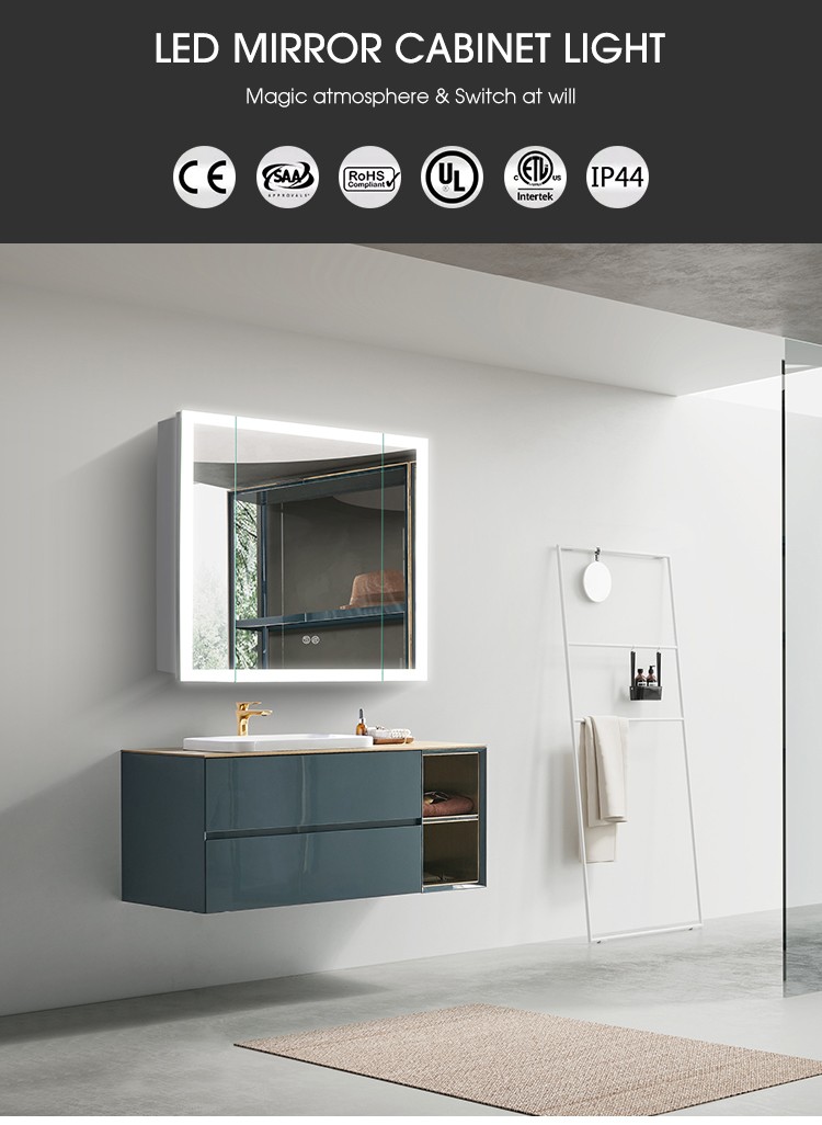 Bathroom Mirror Cabinet with Defogger