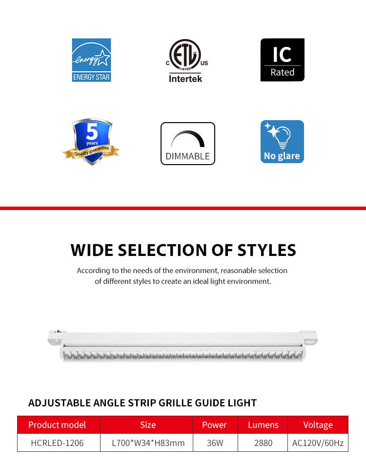 Magnetic Track Light