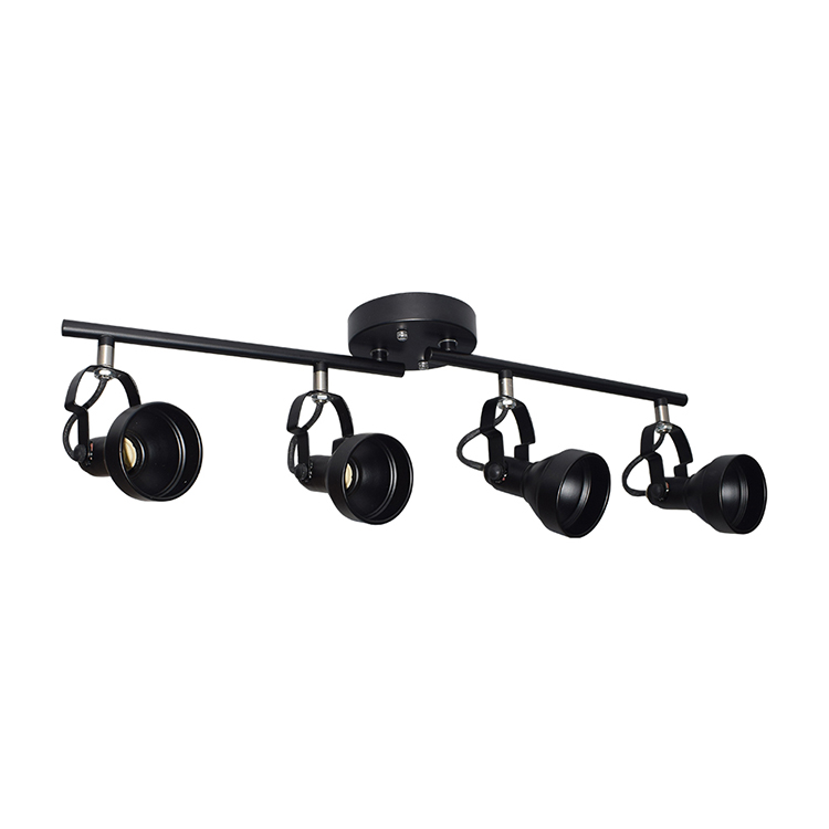 Lámpara de techo LED decorativa con barra de montaje en riel
