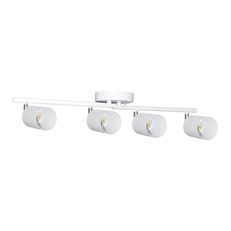 Lámpara de techo LED decorativa con barra de montaje en riel