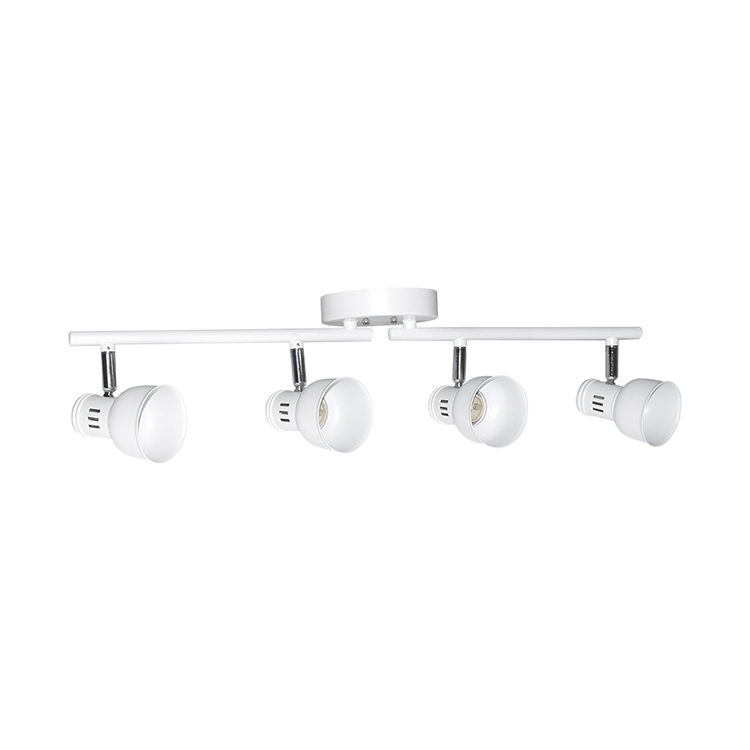 Lámpara de techo LED decorativa con barra de montaje en riel