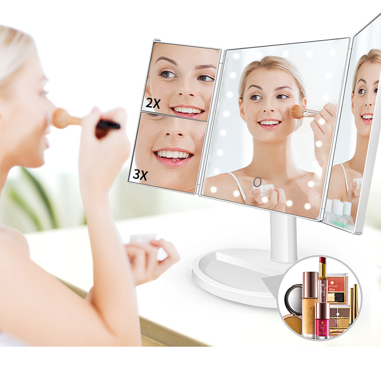 LED makeup mirrors