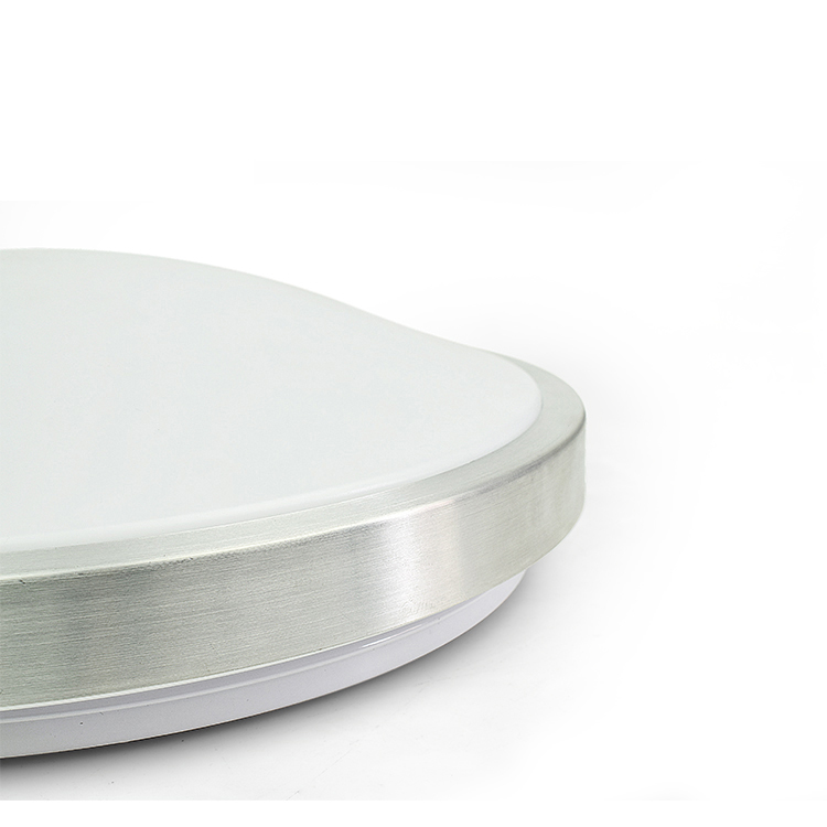 Luminaria empotrada LED para interiores con marco de aluminio