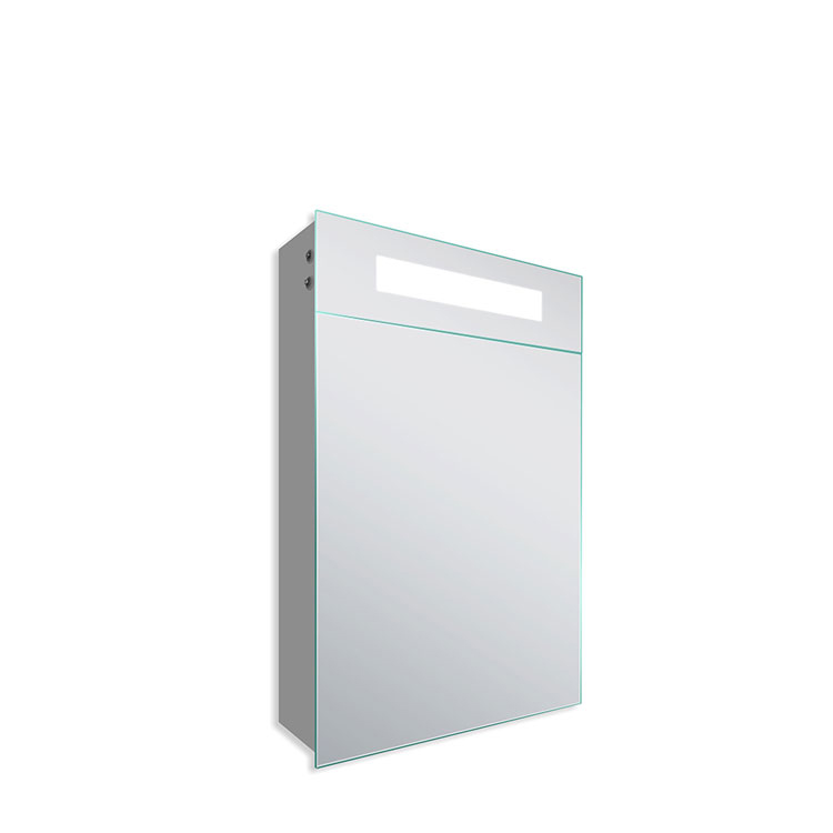 Botiquín de baño con luz LED y sensor táctil para montaje en pared