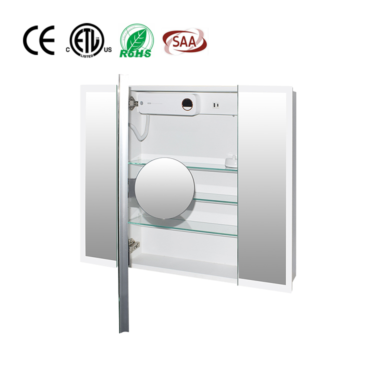 Çok Amaçlı LED Banyo Aynası Dolabı ve Buğu Giderici