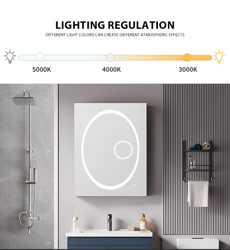 Mirror Cabinet With Led Light