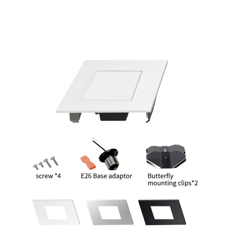 ETL 4 Inch Cct Verstelbare Kleur Led Inbouwspot Inbouw Led Retrofit