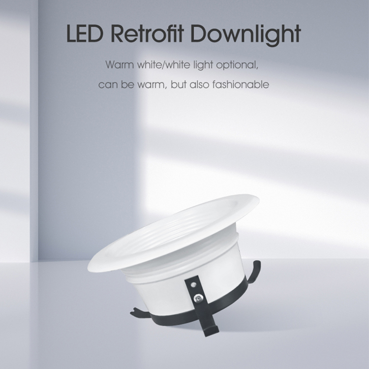 Kit de luz descendente LED de 4 pulgadas, regulable y de actualización
