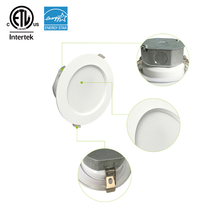 Plafonnier LED Retrofit Luminaire Downlight 4 pouces 6 pouces