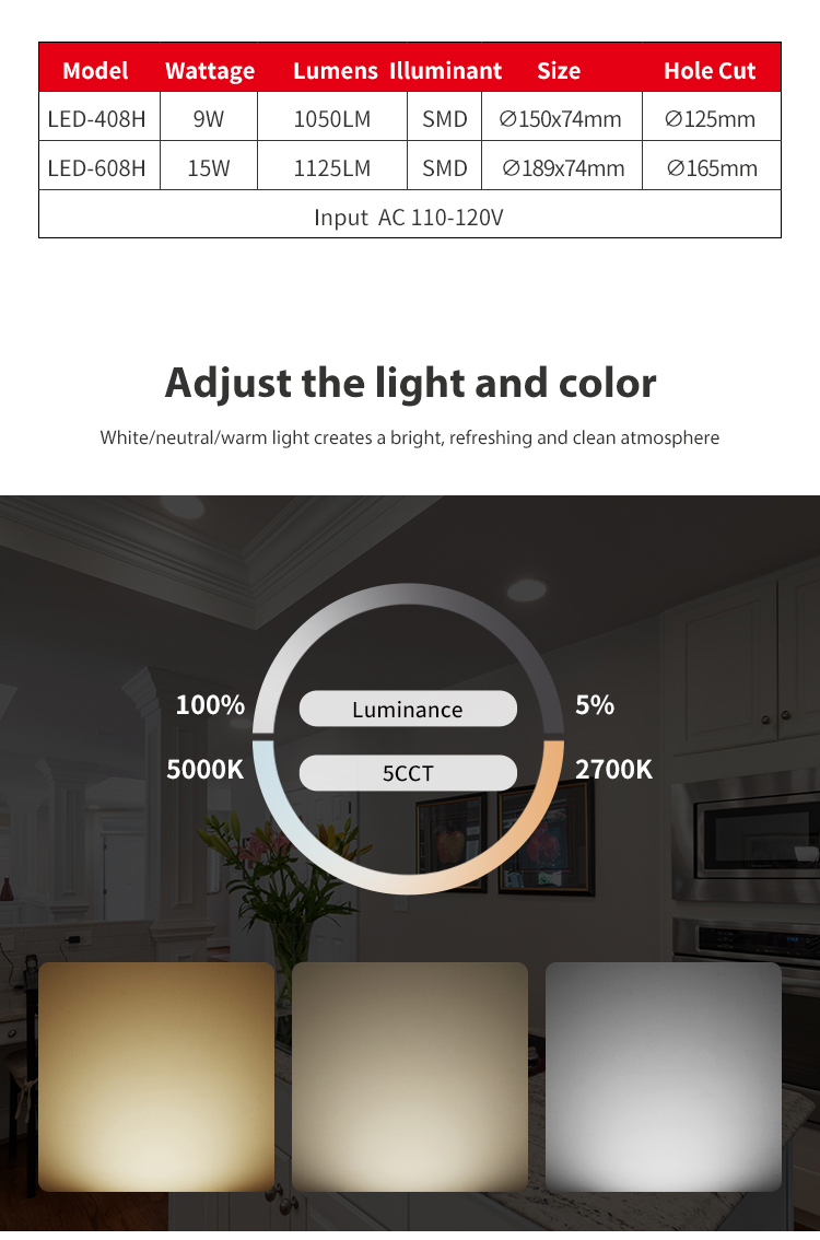 Retrofit Downlight 4 Inch