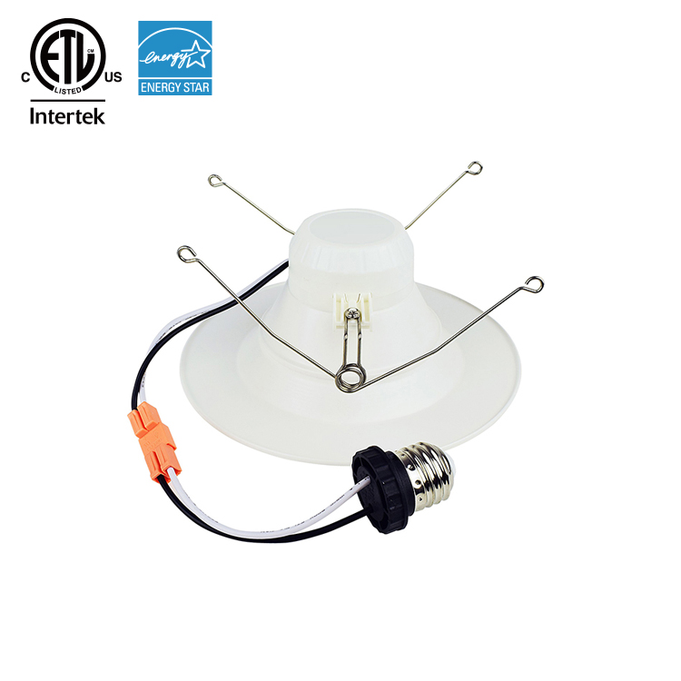 Iluminación de techo LED de 15 W y 6 pulgadas, luz empotrada de reequipamiento LED
