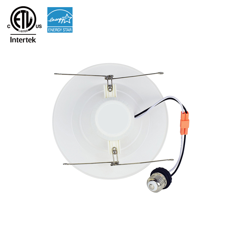 Iluminación de techo LED de 15 W y 6 pulgadas, luz empotrada de reequipamiento LED