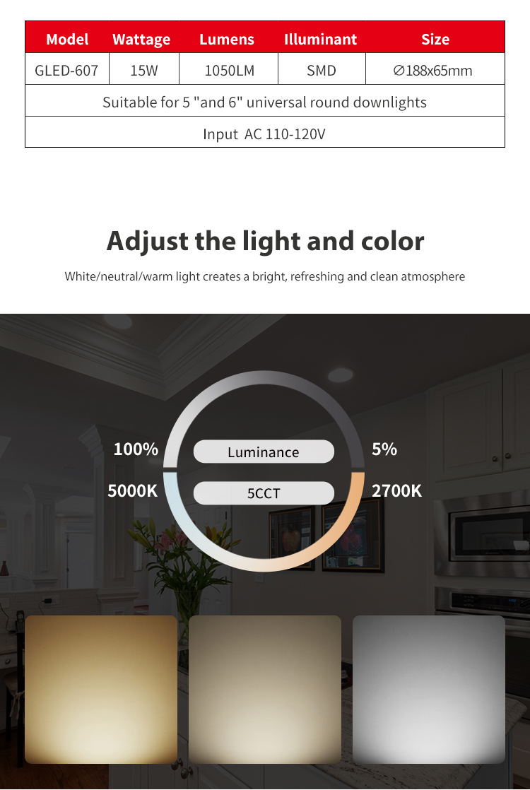 LED Retrofit Recessed Downlight
