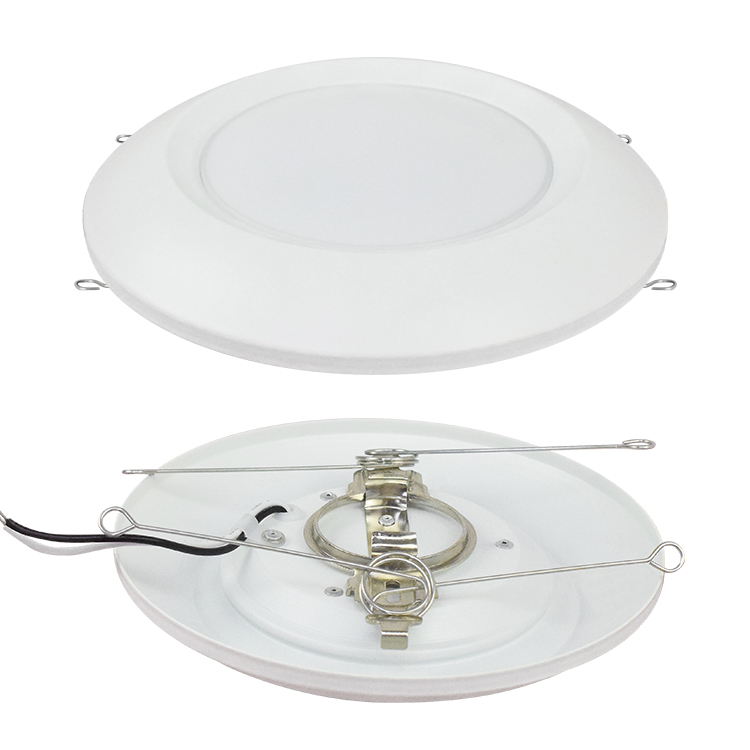 Luminaria LED empotrada ultradelgada y regulable