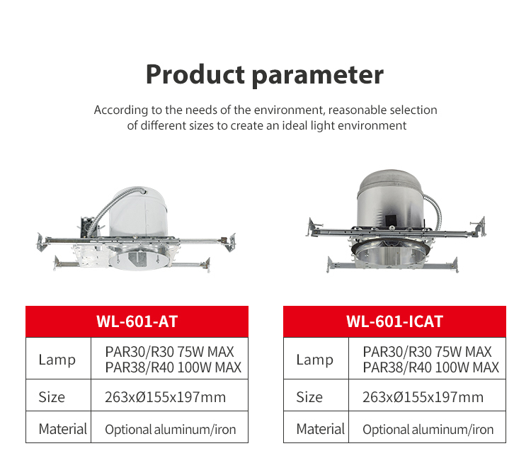 Recessed Light Housing