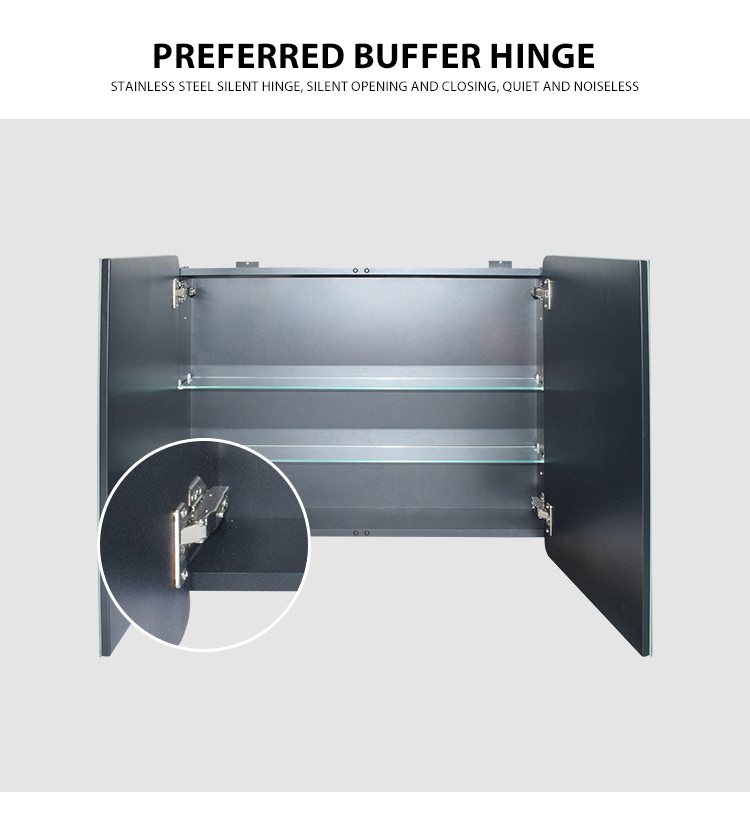 Double Mirror Bathroom Cabinet