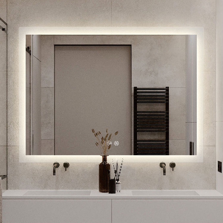 LED backlit mirrors