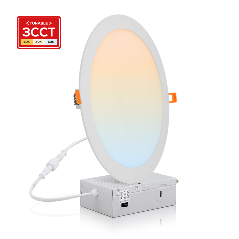 Panel de luz LED de techo redondo de 12 pulgadas