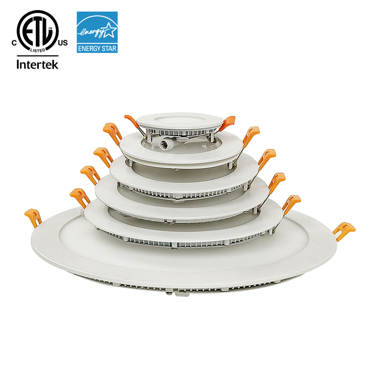 Panneau lumineux LED carré ultra-mince de 12 pouces