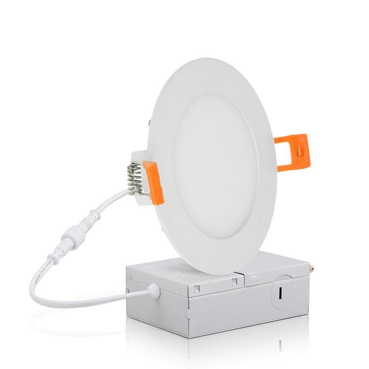 Foco LED delgado empotrable regulable de 4 pulgadas