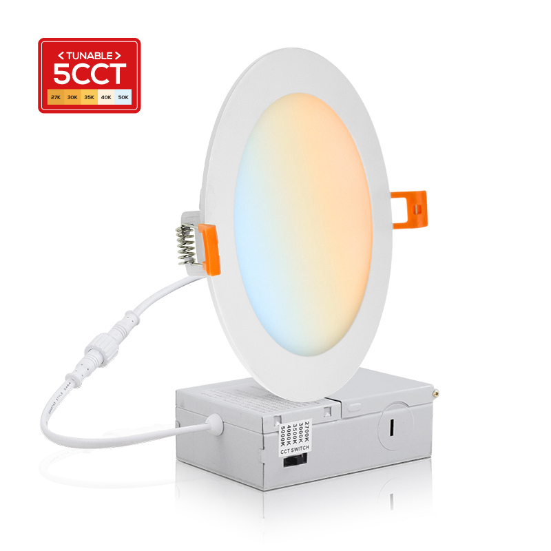 Panel de luz LED de 6 pulgadas y 15 W para montaje en superficie