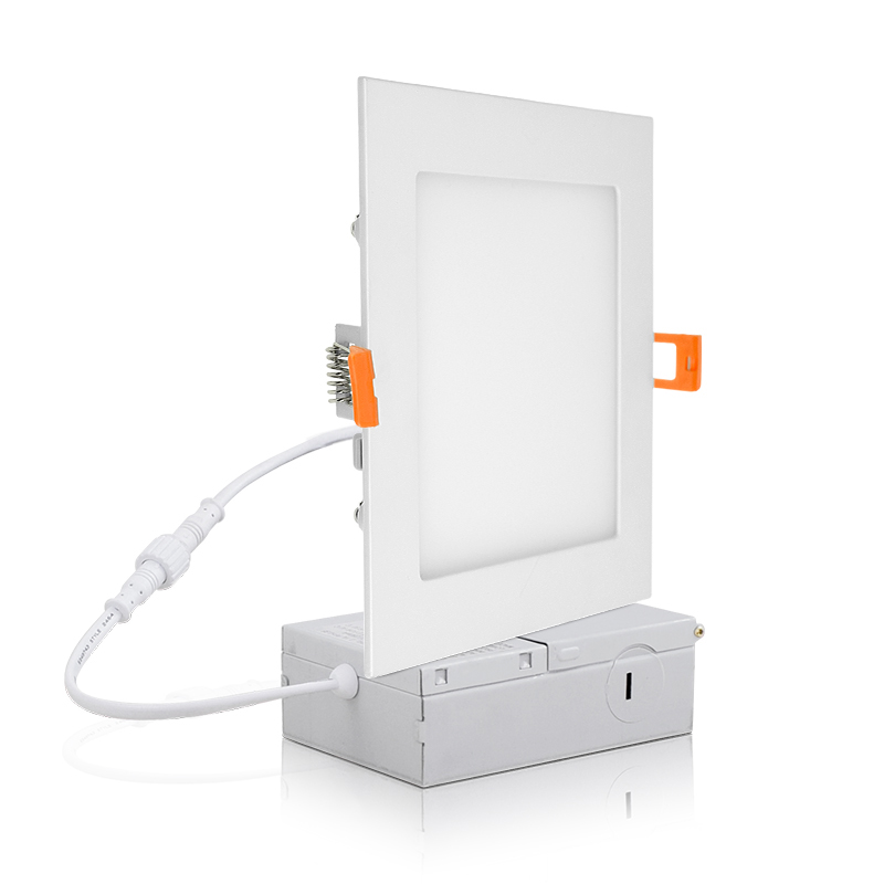 Panel de luz LED cuadrado de 6 pulgadas y 15 W
