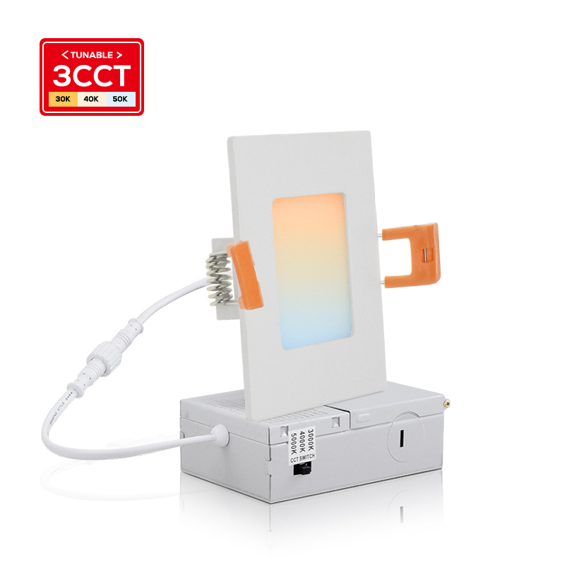 Foco empotrable de techo LED de 110 V con panel delgado