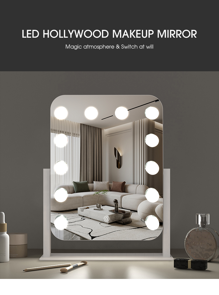 Frameless Vanity Mirror