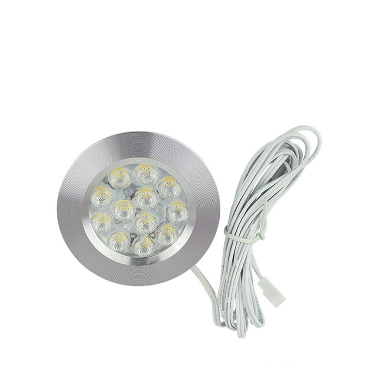 Barra de luz LED de 12 voltios para debajo de gabinetes, ideal para iluminación de cocinas, estantes y mostradores.
