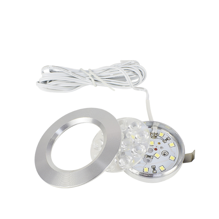 Barra de luz LED de 12 voltios para debajo de gabinetes, ideal para iluminación de cocinas, estantes y mostradores.