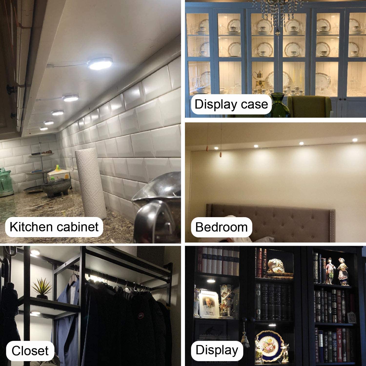 Luz LED para gabinete de 12 V CC ETL
