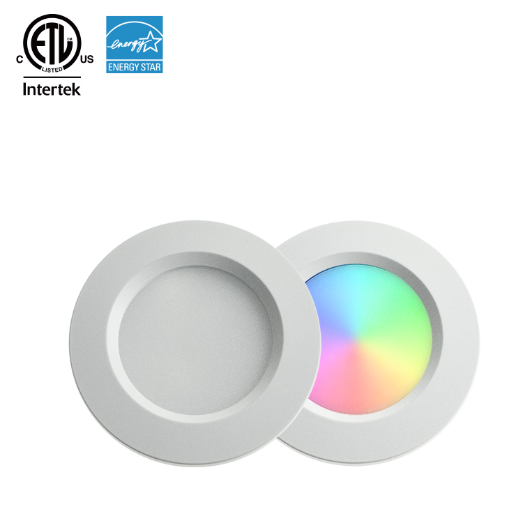 Iluminación inteligente para gabinetes con mini LED RGB