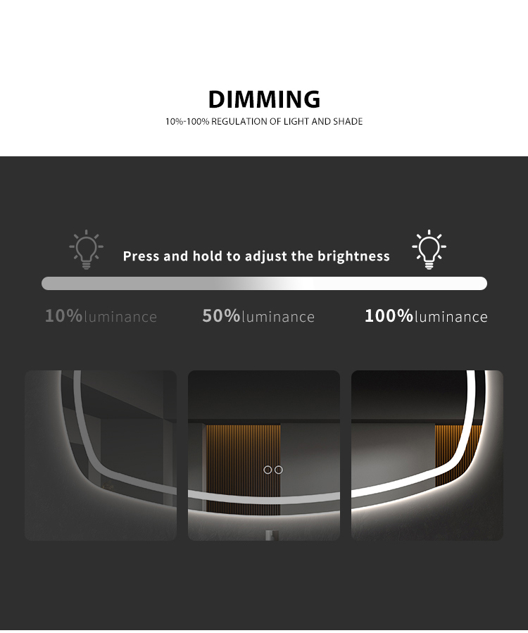 LED Mirror Anti-Fog